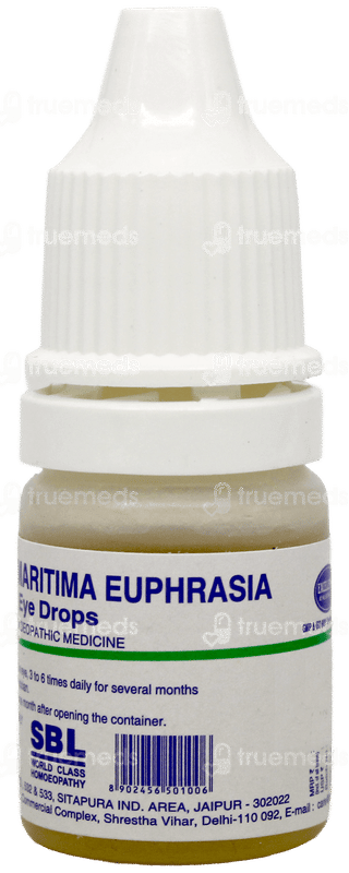 Sbl Cineraria Maritima Euphrasia Eye Drops 5Ml